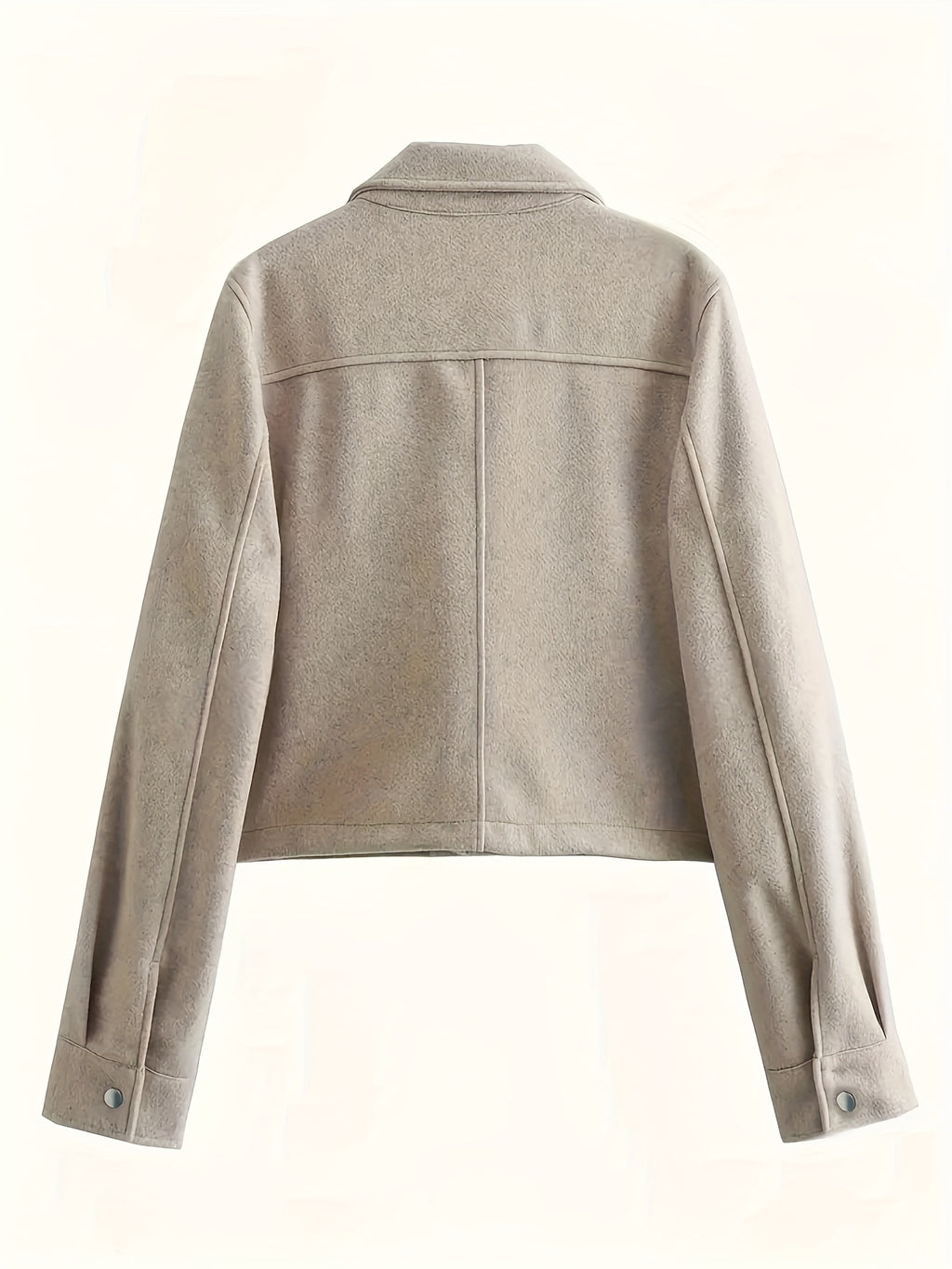 Veste femme à boutons avec poches et coupe ample